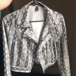 Snake Print Jacket
